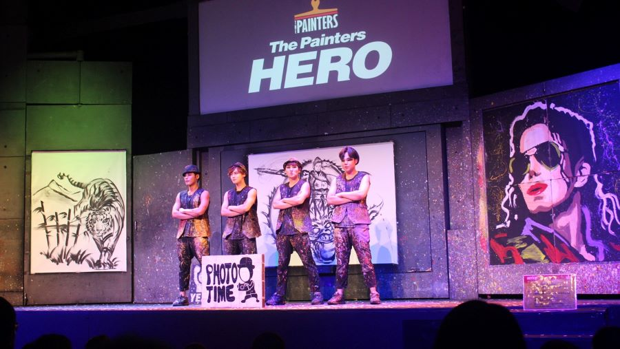 Buổi trình diễn Painter Hero Show tại Hàn Quốc