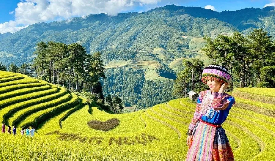 Những thuở ruộng bậc thang ươm màu nắng tại Mù Cang Chải