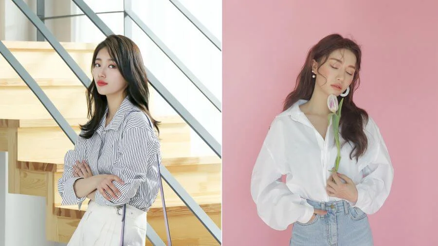 Áo sơ mi oversized là một item cực kỳ linh hoạt và thời trang, rất phù hợp cho chuyến du lịch Nhật Bản mùa xuân