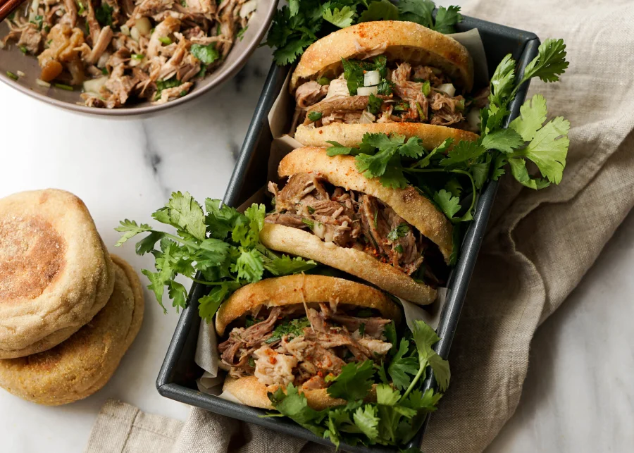 Bánh hamburger Tây An sở hữu hương vị đặc trưng, khó cưỡng