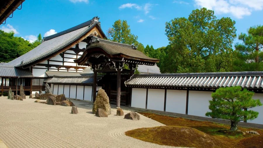 Những khu vườn tại Tofukuji được chăm sóc tỉ mỉ