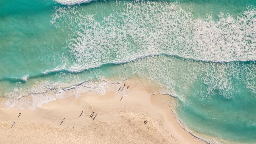 Dòng nước trong xanh tại Mũi Né - Phan Thiết