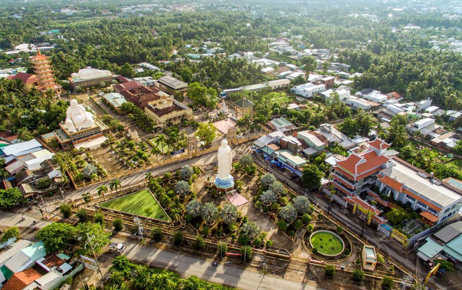 Điểm đến tâm linh nổi tiếng tại tỉnh Tiền Giang