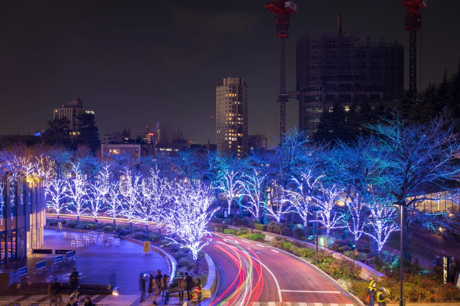Tokyo Midtown Illumination - Một trong những lễ hội ánh sáng mùa đông Nhật Bản nổi bật được diễn ra tại Tokyo