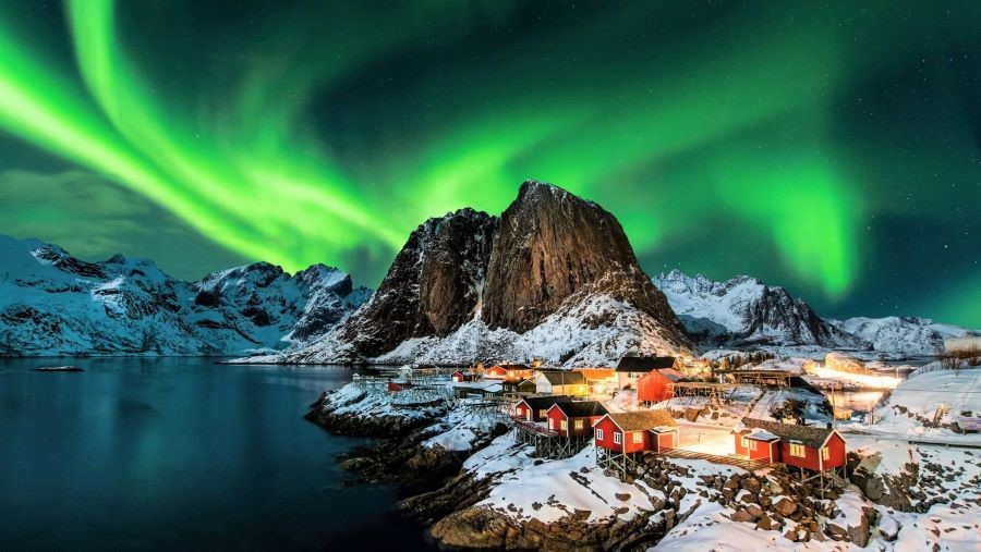 Đảo Lofoten - địa điểm ngắm cực quang nổi tiếng nhất tại Na Uy