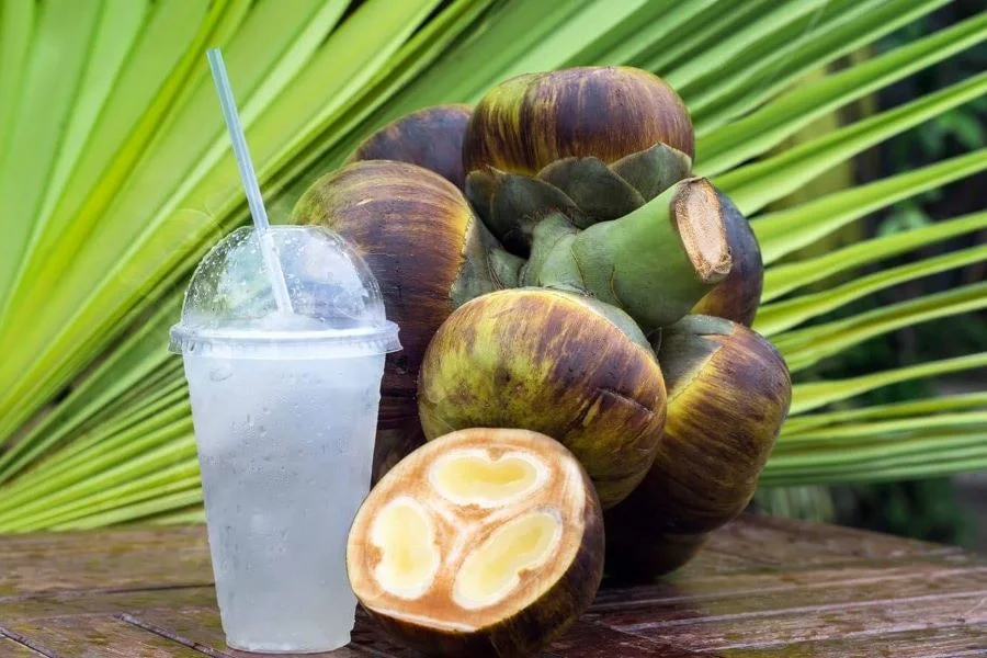 Thốt nốt là một đặc sản An Giang khá nổi bật làm phong phú thêm nền ẩm thực vùng bảy núi