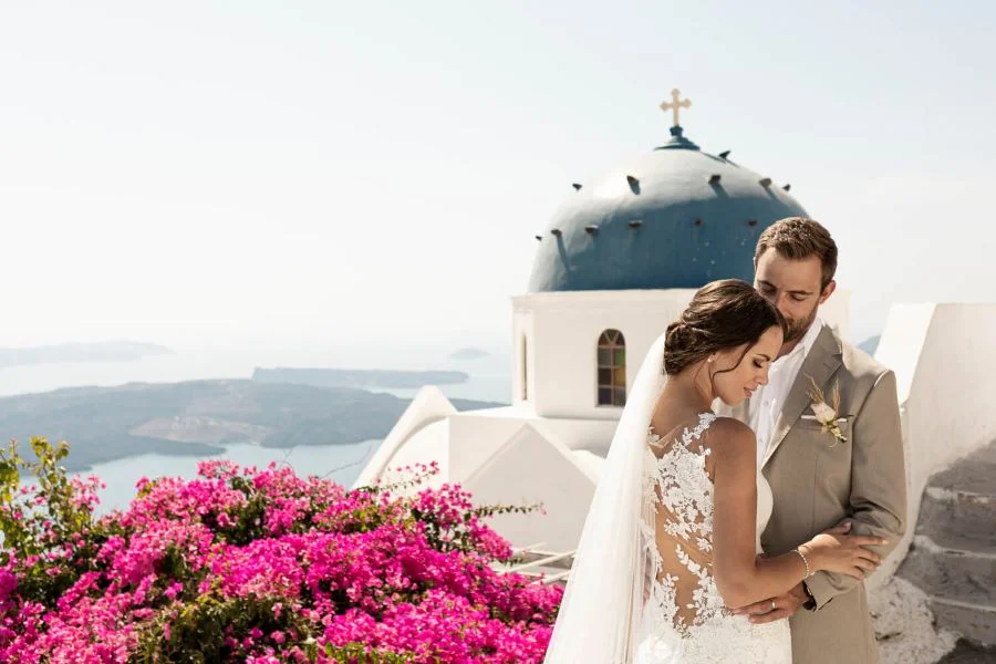 Mọi ngóc ngách tại Santorini đều cho ra những bình hình tuyệt phẩm