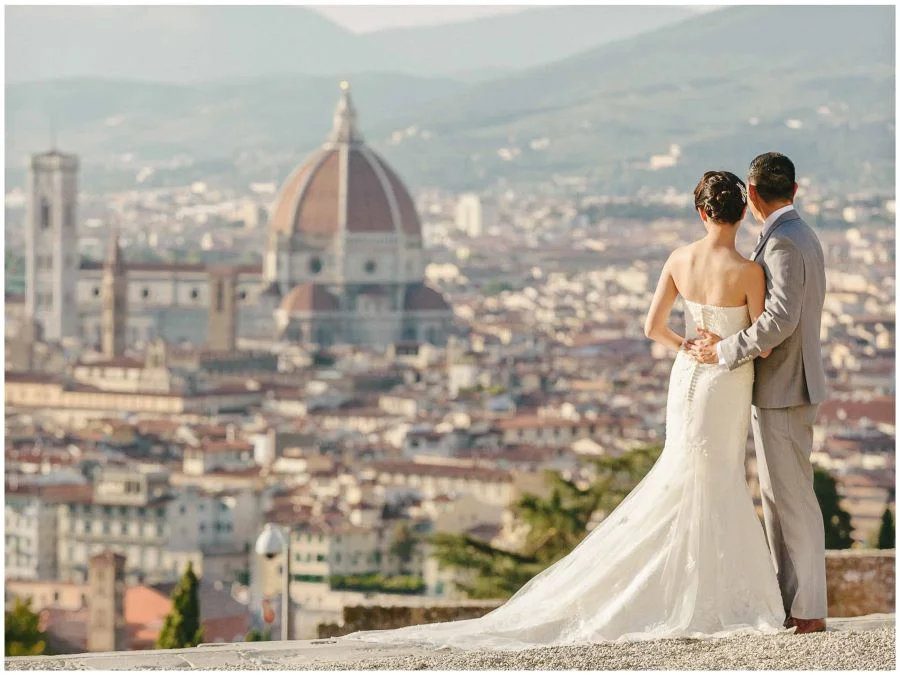 Bộ ảnh cưới được chụp tại Florence nước Ý