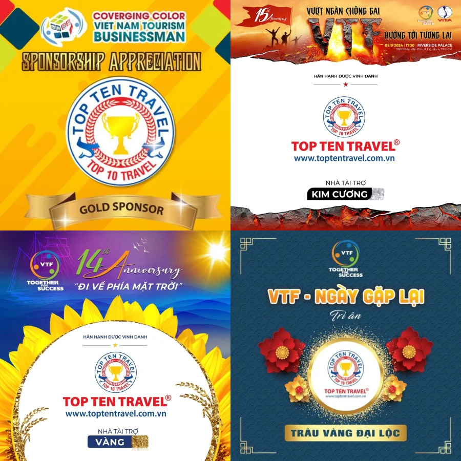 Top Ten Travel luôn mong muốn được đóng góp 1 phần sức lực, giúp xây dựng và phát triển Hiệp Hội ngày càng lớn mạnh hơn nữa