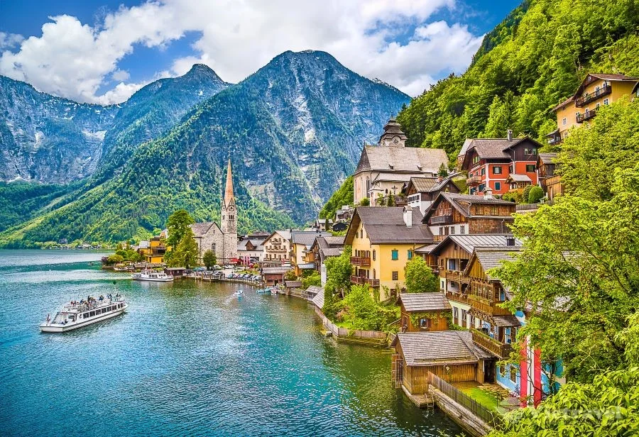 Thị trấn Hallstatt xinh đẹp của nước Áo