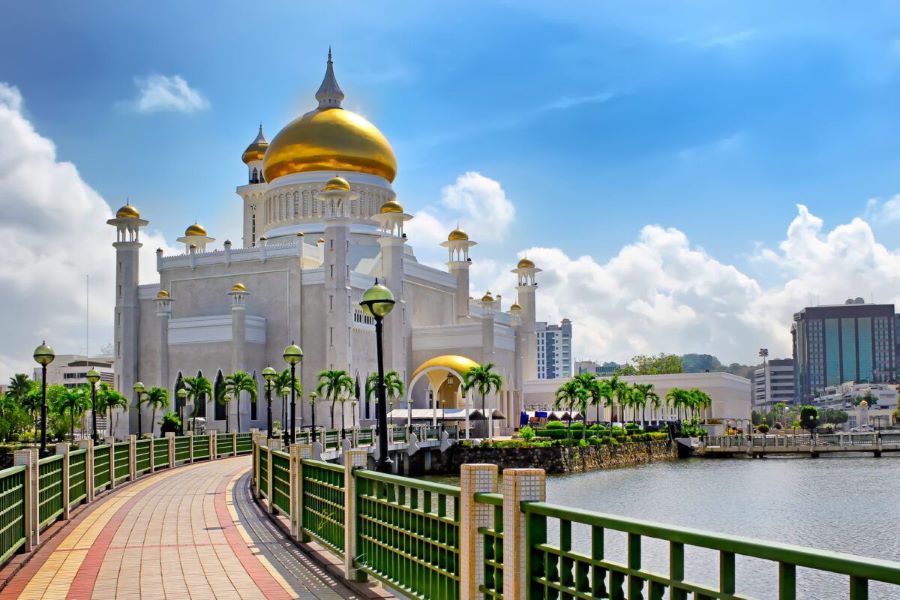 Brunei là một quốc gia Hồi giáo giàu có xinh đẹp
