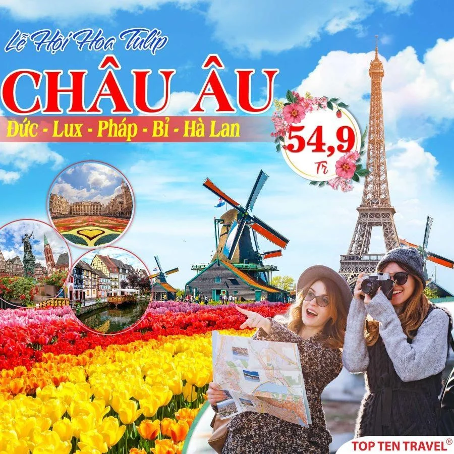 Du lịch nước ngoài dịp lễ 30/04 - 1/5 Top Ten Travel