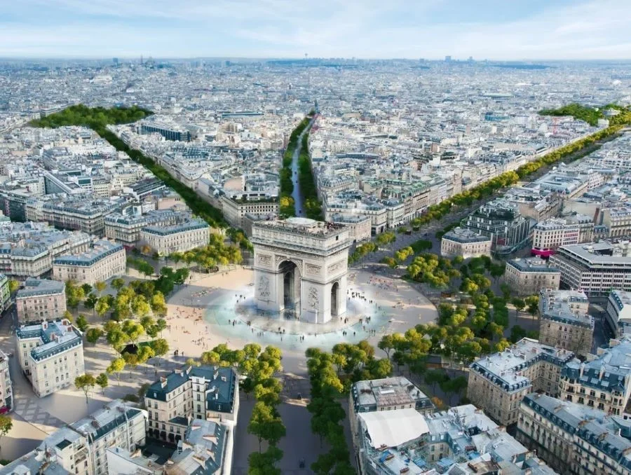 Champs-Élysées chứa đựng tinh hoa văn hóa, lịch sử, kiến trúc tiêu biểu của nước Pháp