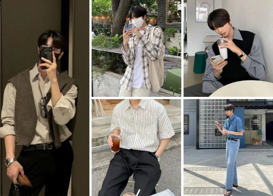 Một số những outfit trẻ trung năng động dành cho nam giới