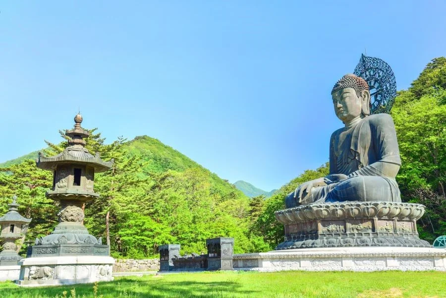 Núi Seoraksan sở hữu khung cảnh bình yên