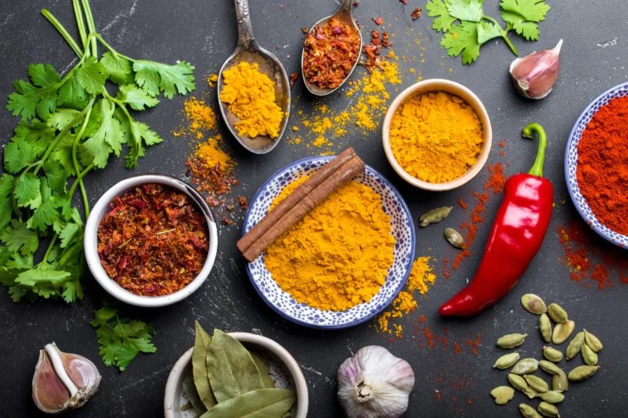 Gia vị là một thành phần quan trọng không thể thiếu trong ẩm thực của người Ấn Độ