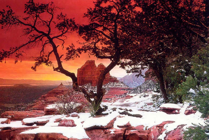 ve dep than thanh cua red rock country