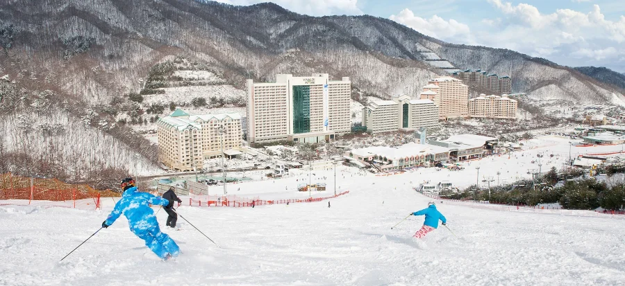 Daemyung Vivaldi Ski Resort - Một điểm đến được giới trẻ Hàn Quốc cực kỳ yêu thích