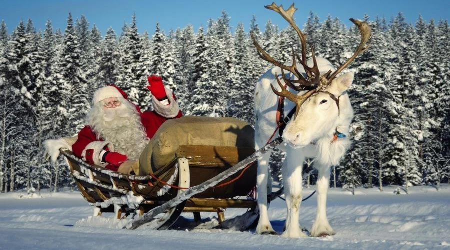 &nbsp;Những chú Tuần lộc là trợ thủ đắc lực cho Ông già Noel