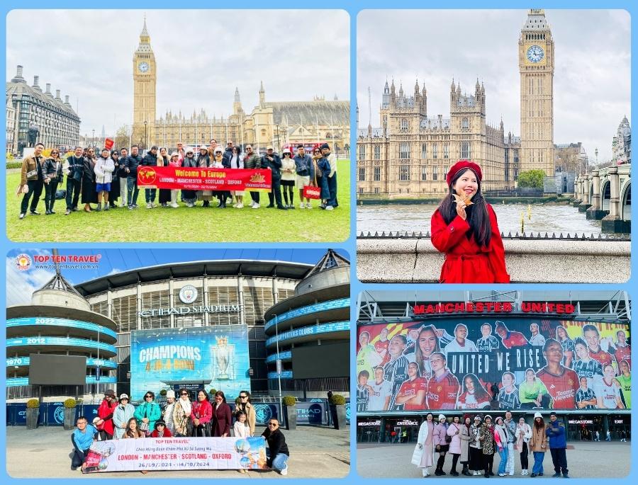 Hành trình khám phá Anh Quốc của nhà Top Ten Travel sở hữu nhiều địa điểm tham quan đẹp cùng các hoạt động hấp dẫn