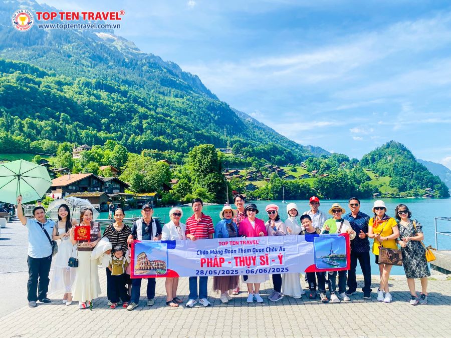 Tour Châu Âu 3 nước đưa du khách băng qua những vùng đất kinh điển của châu Âu