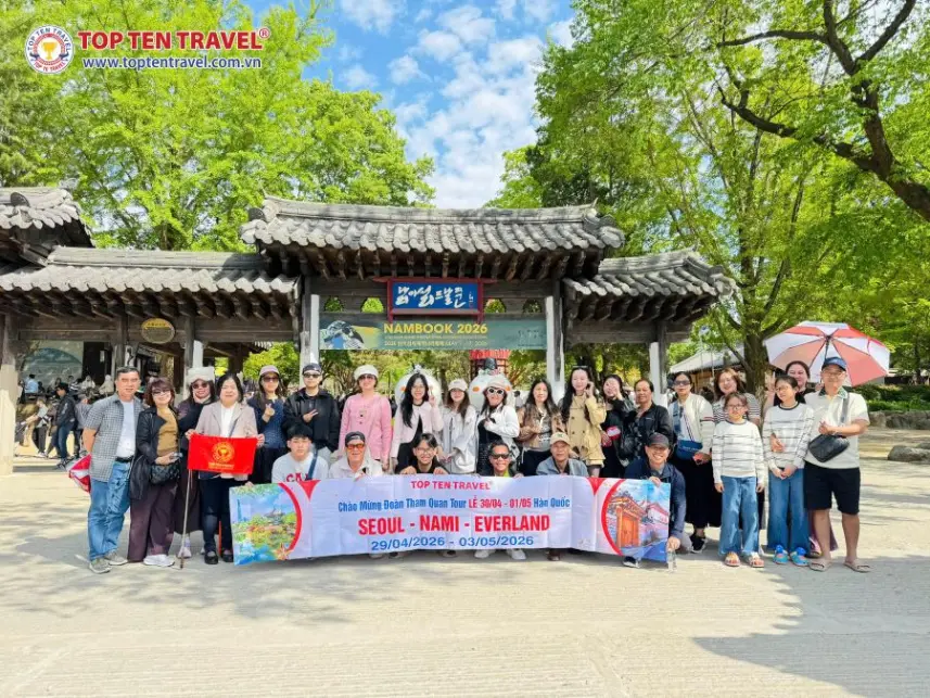 Hành trình Seoul – Nami – Everland là sự kết hợp hoàn hảo giữa thiên nhiên, văn hóa và giải trí