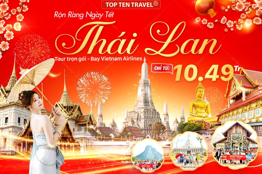 Hành trình tour Thái Lan Bangkok - Pattaya được thiết kế tinh gọn, đảm bảo vừa tham quan vui chơi vừa có thời gian nghỉ ngơi