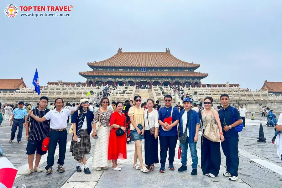 Tử Cấm Thành - Địa điểm không thể bỏ lỡ trong hành trình tour Bắc Kinh Trung Quốc