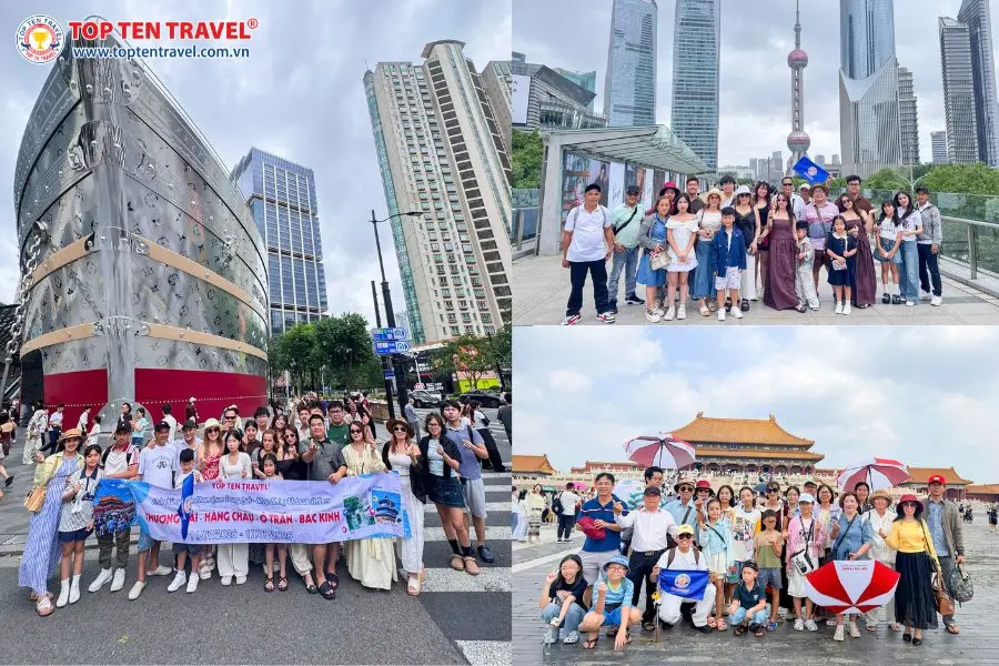 Những trải nghiệm hấp dẫn trong hành trình tour Thượng Hải - bắc Kinh dành cho du khách