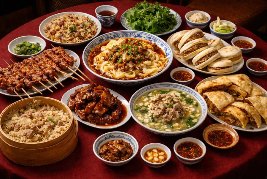Tây An chinh phục du khách bằng nền ẩm thựa đa dạng, hương vị đậm đà