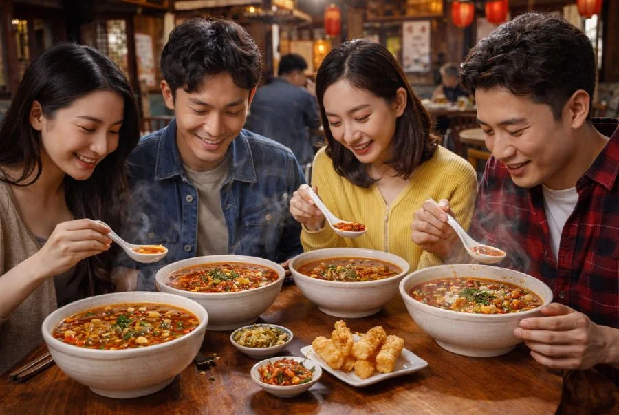 Hu La Tang là món súp cay nổi tiếng bậc nhất Tây An