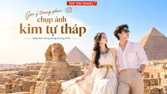 Gợi ý trang phục chụp ảnh kim tự tháp cho nam và nữ đẹp, ấn tượng