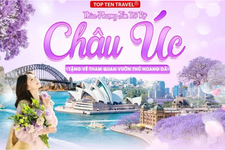 Tour du lịch Úc Mùa Xuân: Sydney - Melbourne| 6N6D
