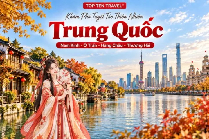 Tour Trung Quốc Mùa Thu | Nam Kinh - Ô Trấn - Hàng Châu - Thượng Hải