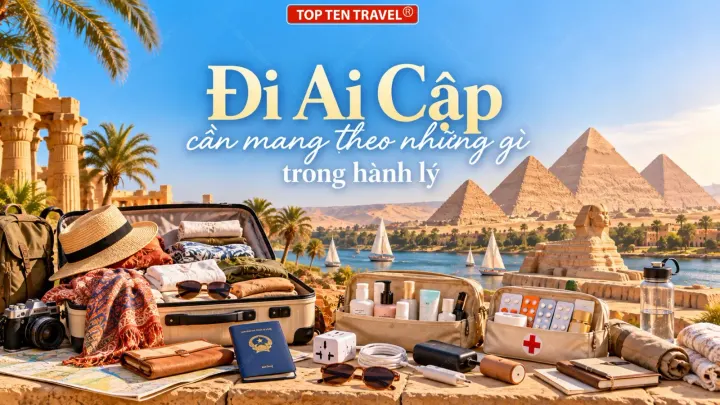 Đi Ai Cập cần mang theo những gì trong hành lý?