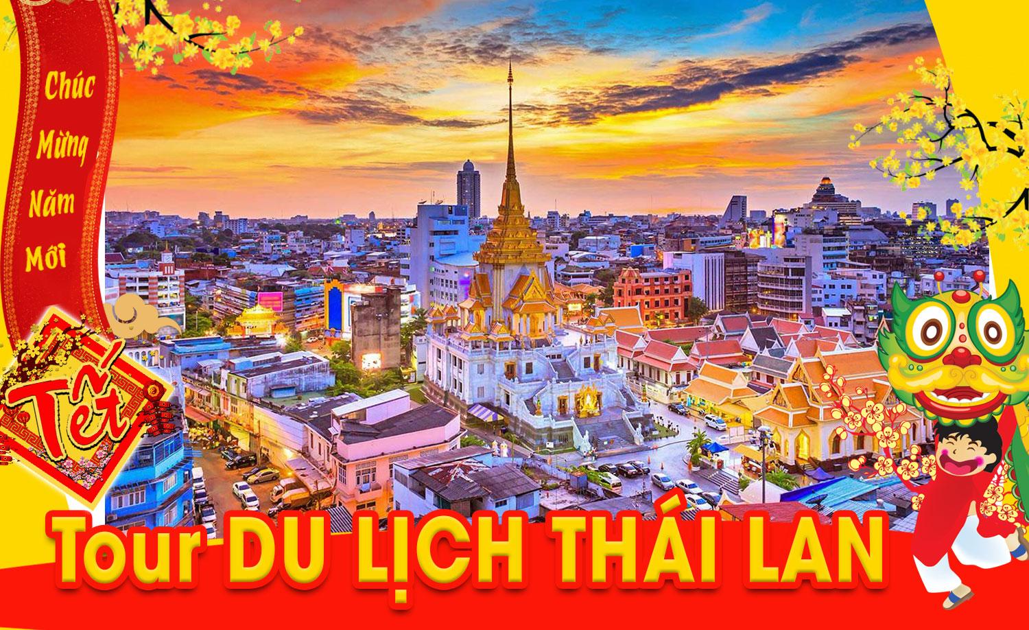 Tour du lịch Thái Lan Tết 2020: Bangkok - Pattaya - Đảo Coral