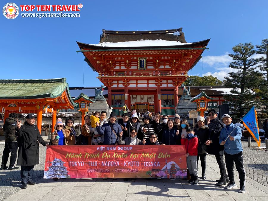 Tour Nhật Bản Ngắm Hoa Tử Đằng: Osaka - Kyoto - Nagoya - Tokyo - Fuji 6N5D