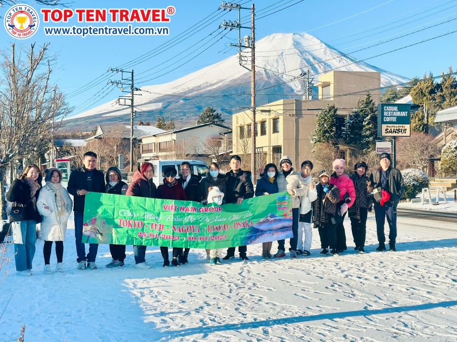 Tour Nhật Bản Ngắm Hoa Tử Đằng: Osaka - Kyoto - Nagoya - Tokyo - Fuji 6N5D