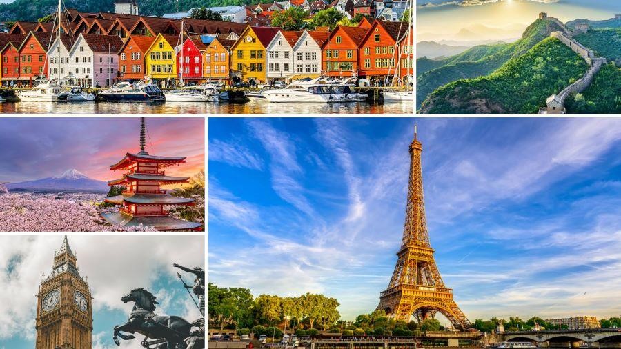 Gợi ý những tour du lịch nước ngoài hấp dẫn tại Top Ten Travel