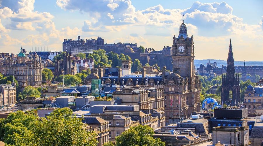 Edinburgh sở hữu nhiều công trình kiến trúc có giá trị lịch sử cao