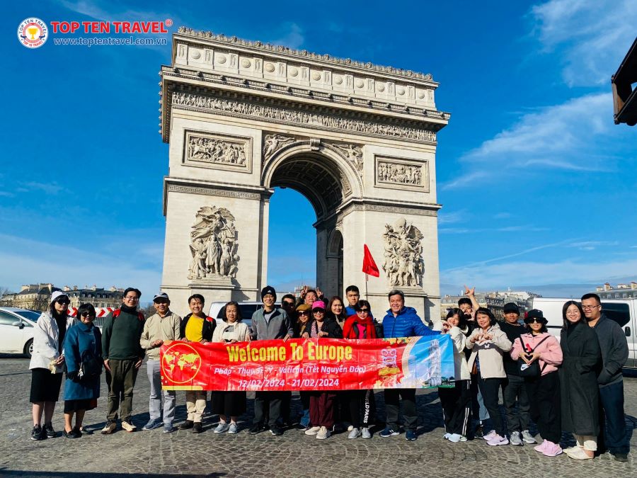 Tour Du lịch Châu Âu: Pháp - Thụy Sĩ - Ý - Vatican 10N9D