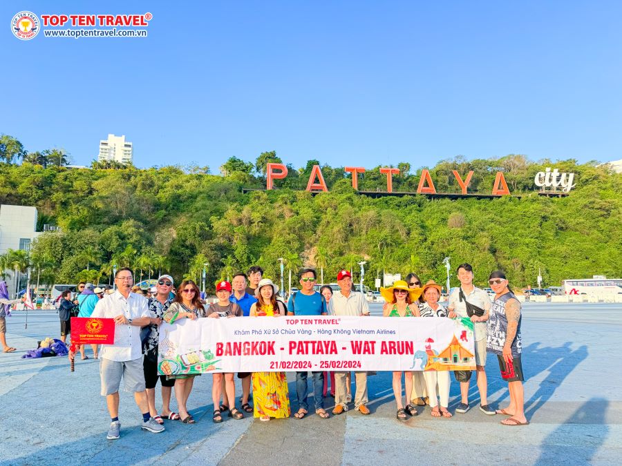 Tour Thái Lan Tết 2025: Bangkok - Pattaya (Bay VNA)