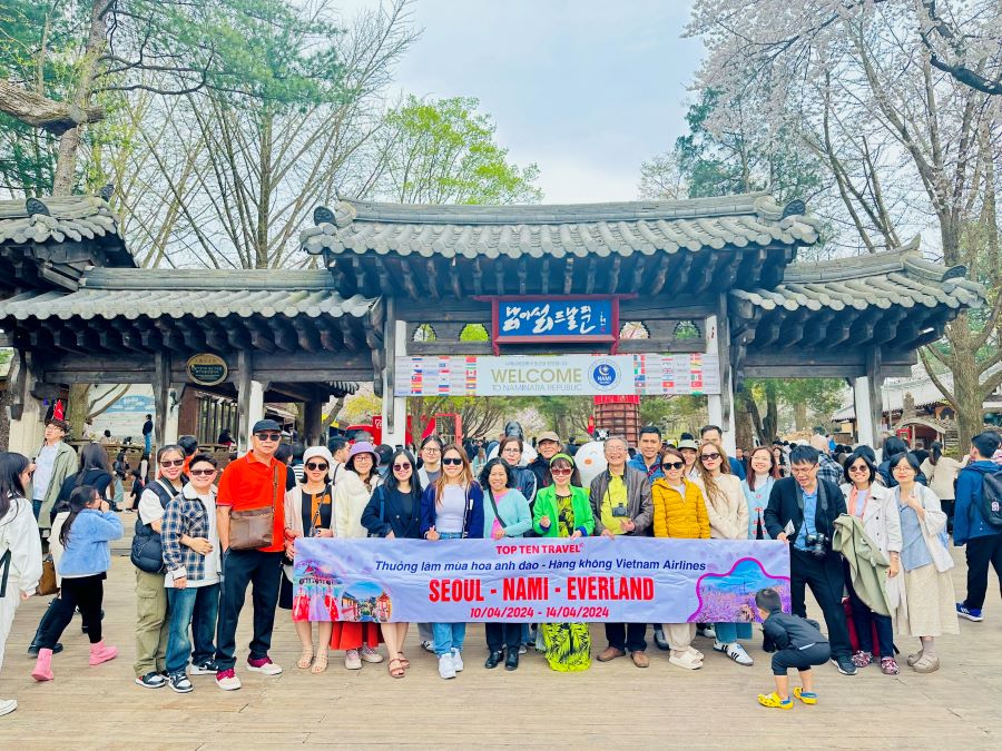 Tour Hàn Quốc: Nami - Namsan - Lotte World - Starfield 5N4D