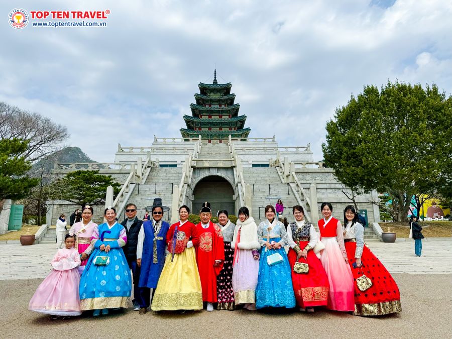 Tour Hàn Quốc: Nami - Namsan - Lotte World - Starfield 5N4D