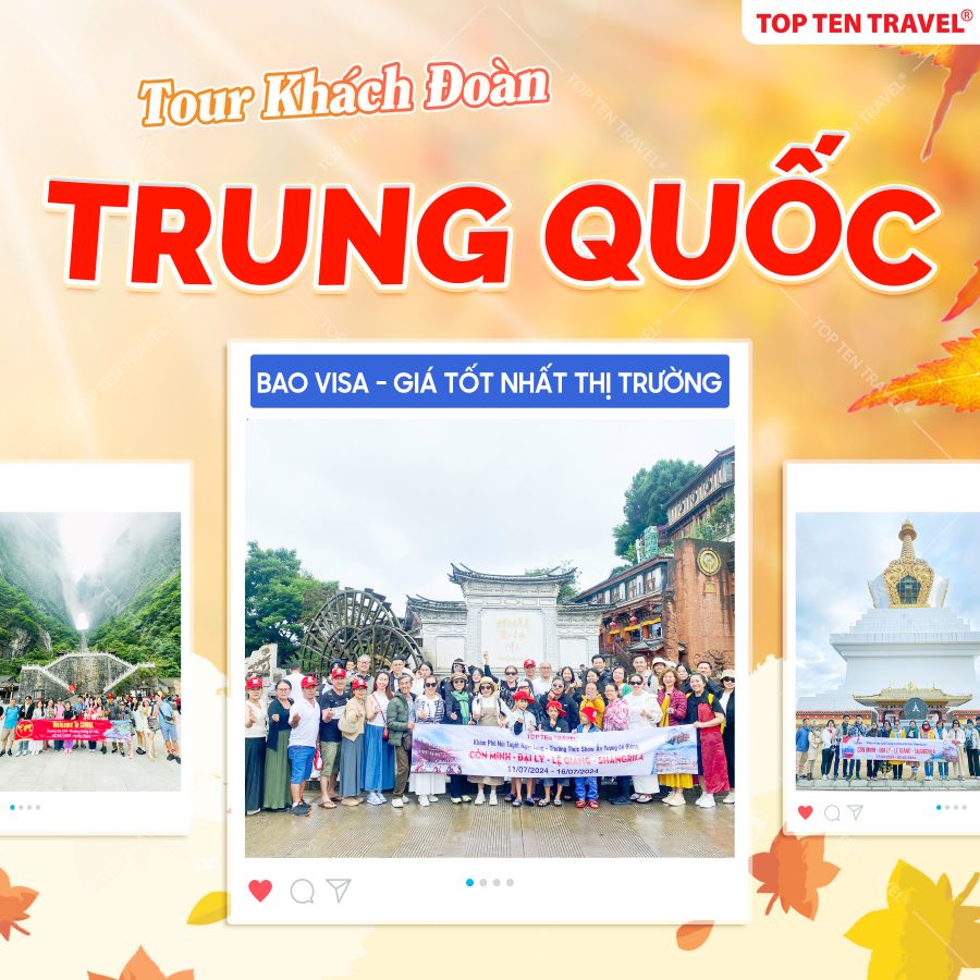 Tour Khách Đoàn Trung Quốc