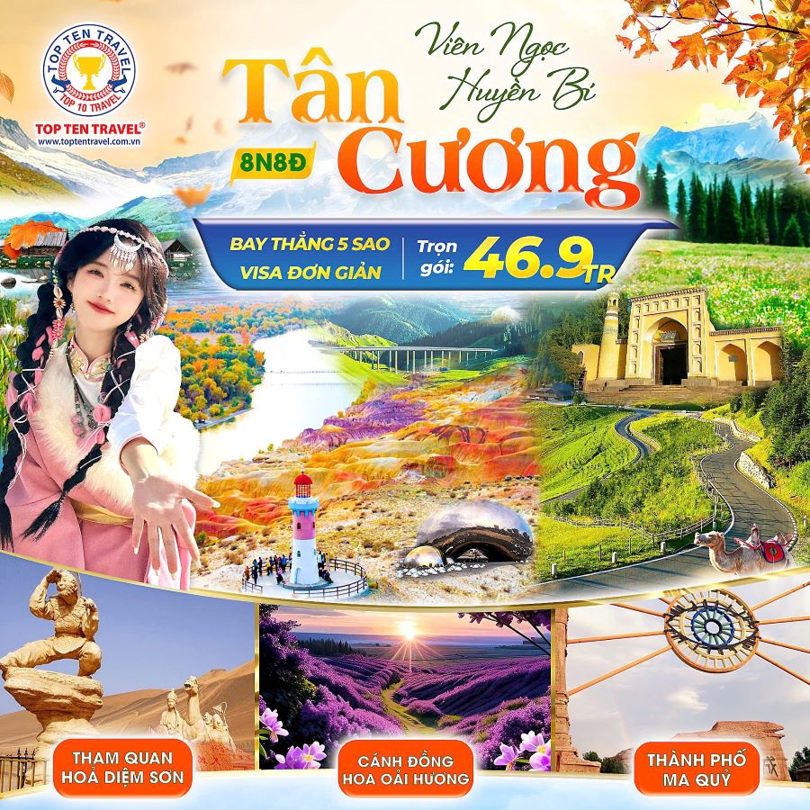 Tour Tân Cương Trung Quốc 2024 | 8N8D