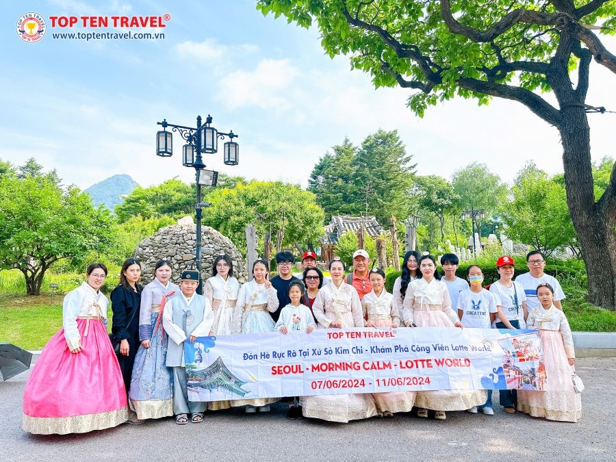 Tour Hàn Quốc Mùa Thu : Seoul Forest - Lotte World 5N4D