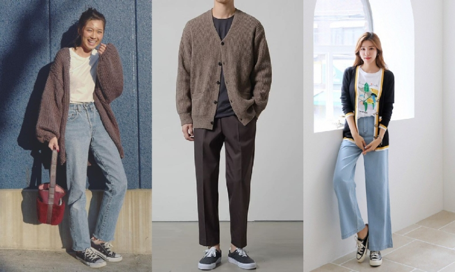 Với áo cardigan, bạn sẽ luôn tự tin và nổi bật trong những ngày đông giá lạnh tại xứ Hàn