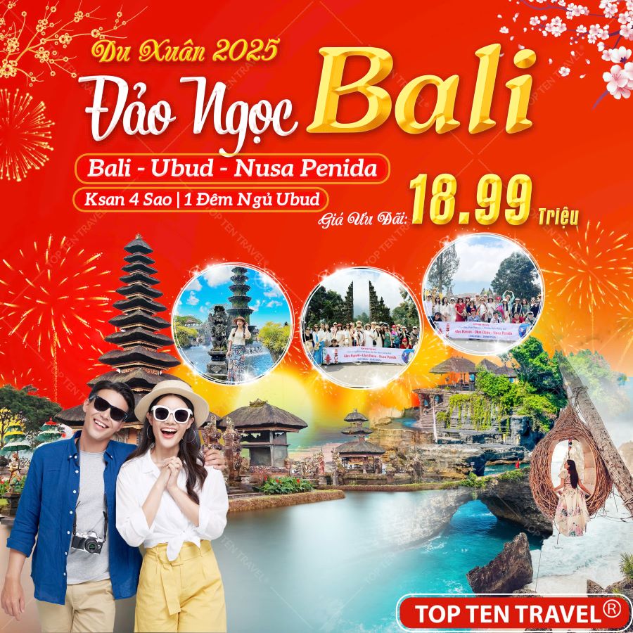 Tour Du Lịch Bali Tết 2025 | 4N3D