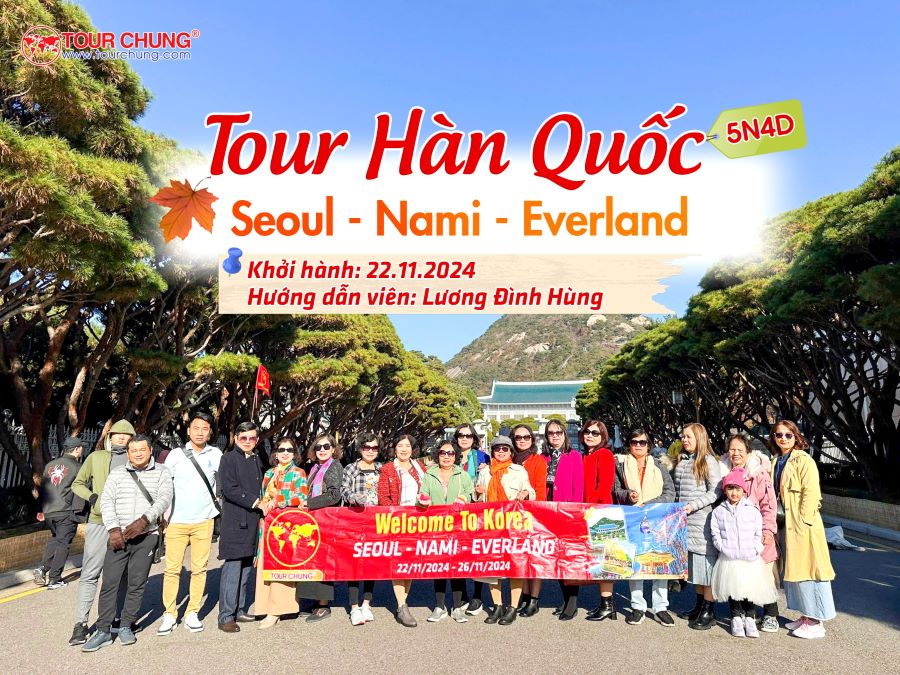 Tour Hàn Quốc ngắm tuyết: Seoul - Nami - Everland 5N4D